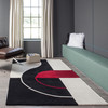 Momeni Delhi DL-22 Black Hand Tufted Area Rugs