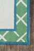 Madcap Cottage Get Smart GET-6 Green Hand Hooked - 3' X 4' Rectangle Area Rug