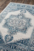 Momeni Haley HAL-8 Blue Machine Made Area Rugs