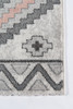 Momeni Haley HAL11 Grey Machine Made Area Rugs