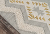 Novogratz Indio IND-1 Grey Hand Made Area Rugs
