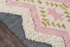 Novogratz Indio IND-1 Pink Hand Made Area Rugs