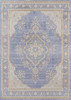 Momeni Isabella ISA-1 Periwinkle Machine Made Area Rugs