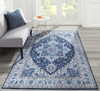 Momeni Karachi KAR-8 Blue Machine Made Area Rugs