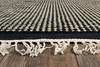 Novogratz Karl KRL-1 Black Hand Made Area Rugs