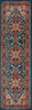 Momeni Lenox LE-01 Blue Machine Made Area Rugs