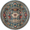 Momeni Lenox LE-03 Blue Machine Made Area Rugs