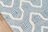 Erin Gates Langdon LGD-1 Blue Hand Woven Area Rugs