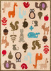 Momeni Lil Mo Whimsy LMJ-2 Ivory Hand Tufted Area Rugs