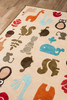 Momeni Lil Mo Whimsy LMJ-2 Ivory Hand Tufted Area Rugs