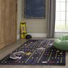 Momeni Lil Mo Whimsy LMJ14 Arcade Black Hand Tufted Area Rugs