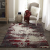 Momeni Loft LO-08 Grey Machine Made Area Rugs