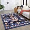 Momeni Margaux MGX-4 Navy Table Tufted Area Rugs