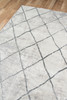 Momeni Matrix MTX-3 Grey Machine Made Area Rugs