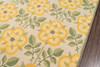 Momeni Newport NP-07 Yellow Hand Tufted Area Rugs