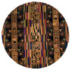 Momeni New Wave NW-33 Black Hand Tufted Area Rugs