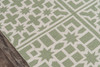 Madcap Cottage Palm Beach PAM-1 Green Hand Woven Area Rugs