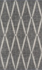 Erin Gates River RIV-1 Black Hand Woven Area Rugs