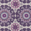 Momeni Suzani Hook SZI-1 Purple Hand Hooked Area Rugs