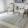 Erin Gates Thompson THO-1 Grey Hand Woven Area Rugs