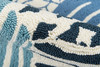 Madcap Cottage Under A Loggia UND-1 Blue Hand Hooked Area Rugs