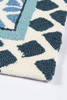 Madcap Cottage Under A Loggia UND-1 Blue Hand Hooked Area Rugs