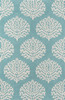 Momeni Veranda VR-45 Aqua Hand Hooked Area Rugs