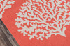 Momeni Veranda VR-45 Coral Hand Hooked Area Rugs