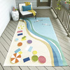 Momeni Veranda VR-63 Blue Hand Hooked Area Rugs