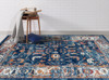 Amer Rugs Alexandria ALX-85 Navy Blue Machine-made Area Rugs