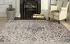 Amer Rugs Belmont BLM-1 Ivory Gray Machine-made Area Rugs