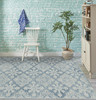 Amer Rugs Boston BOS-35 Sky Blue Blue Hand-tufted Area Rugs