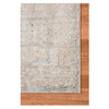 Amer Rugs Cambridge CAM-32 Aqua Blue Beige Machine-made Area Rugs