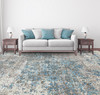 Amer Rugs Essence ESS-2 Blue Gray Hand-knotted Area Rugs