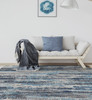 Amer Rugs Mystique MYS-48 Blue Blue Hand-knotted Area Rugs