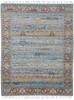 Amer Rugs Prairie PRE-4 Blue-Rust Blue Hand-woven Area Rugs