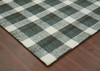 Amer Rugs Tartan TRA-6 Charcoal Black Hand-tufted Area Rugs