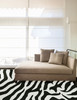 Dalyn Aloft AL15 Black Tufted Area Rugs