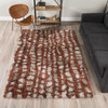 Dalyn Arturro AT1 Paprika Shag Area Rugs