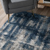 Dalyn Arturro AT11 Navy Shag Area Rugs