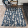 Dalyn Arturro AT13 Indigo Shag Area Rugs