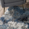 Dalyn Arturro AT7 Navy Shag Area Rugs