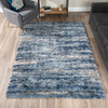 Dalyn Arturro AT9 Denim Shag Area Rugs