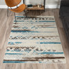 Dalyn Gala GA5 Ivory Power Woven Area Rugs