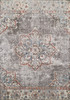 Dalyn Lavita LV522 Pewter Machine Woven Area Rugs