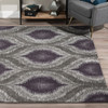 Dalyn Modern Greys MG4441 Plum Woven Area Rugs