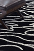 Dalyn Pesario PE3 Black Tufted Area Rugs