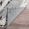 Dalyn Rocco RC3 Silver Shag Area Rugs