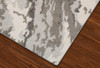 Dalyn Rocco RC3 Silver Shag Area Rugs