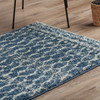 Dalyn Rocco RC5 Navy Shag Area Rugs